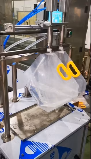 Автоматическая машина для наполнения и запечатывания упаковочной машины для жидкого стирального порошка Doypack с носиком